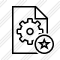 File Settings Star Icon