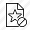 File Star Block Icon