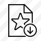 File Star Download Icon