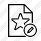 File Star Edit Icon