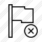 Flag Cancel Icon