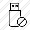 Flash Drive Block Icon