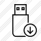 Flash Drive Download Icon