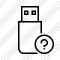 Flash Drive Help Icon