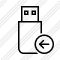 Flash Drive Previous Icon