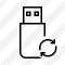 Flash Drive Refresh Icon