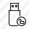 Flash Drive Unlock Icon