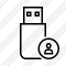 Flash Drive User Icon