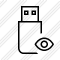 Flash Drive View Icon