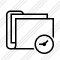 Folder Documents Clock Icon