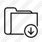 Folder Download Icon