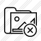 Folder Gallery Cancel Icon