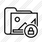 Folder Gallery Lock Icon