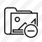 Folder Gallery Remove Icon