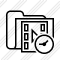 Folder Movie Clock Icon