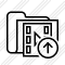 Folder Movie Upload Icon