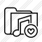 Folder Music Favorites Icon