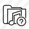 Folder Music Help Icon