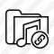 Folder Music Link Icon