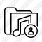 Folder Music User Icon