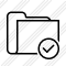 Folder Ok Icon