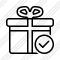 Gift Ok Icon