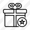 Gift Star Icon