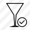 Glass Ok Icon