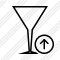 Glass Upload Icon