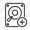 Hard Drive Add Icon