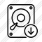 Hard Drive Download Icon