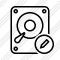 Hard Drive Edit Icon