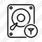 Hard Drive Filter Icon