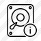 Hard Drive Information Icon