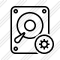 Hard Drive Settings Icon