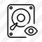 Hard Drive View Icon