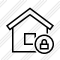 Home Lock Icon