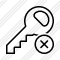 Key Cancel Icon