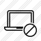 Laptop Block Icon