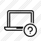 Laptop Help Icon
