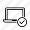 Laptop Ok Icon