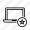 Laptop Star Icon