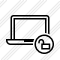 Laptop Unlock Icon