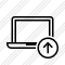 Laptop Upload Icon