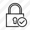 Lock Ok Icon