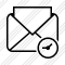 Mail Read Clock Icon