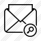 Mail Read Search Icon