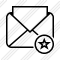 Mail Read Star Icon