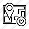 Map Location Favorites Icon