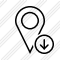 Map Pin Download Icon